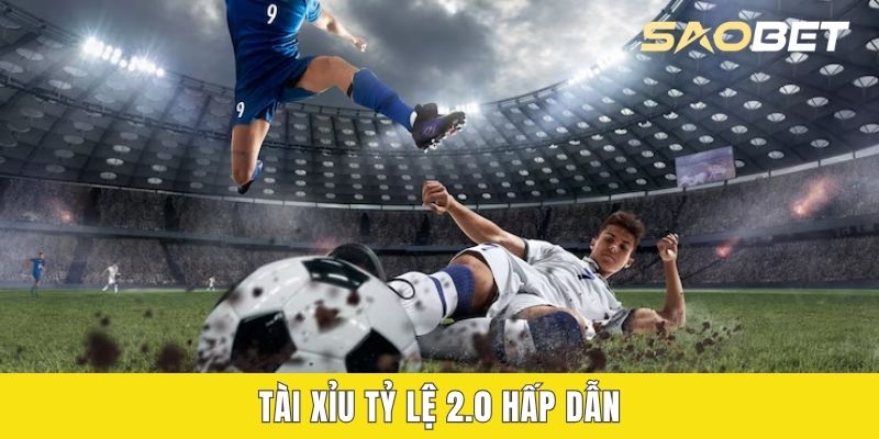 Tài xỉu tỷ lệ 2.0 hấp dẫn
